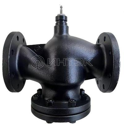 Клапан регулирующий 2-ход фланц PN16 DN100 124куб.м/ч -20…+130град.C Systeme Electric VGF100 изображение, фото