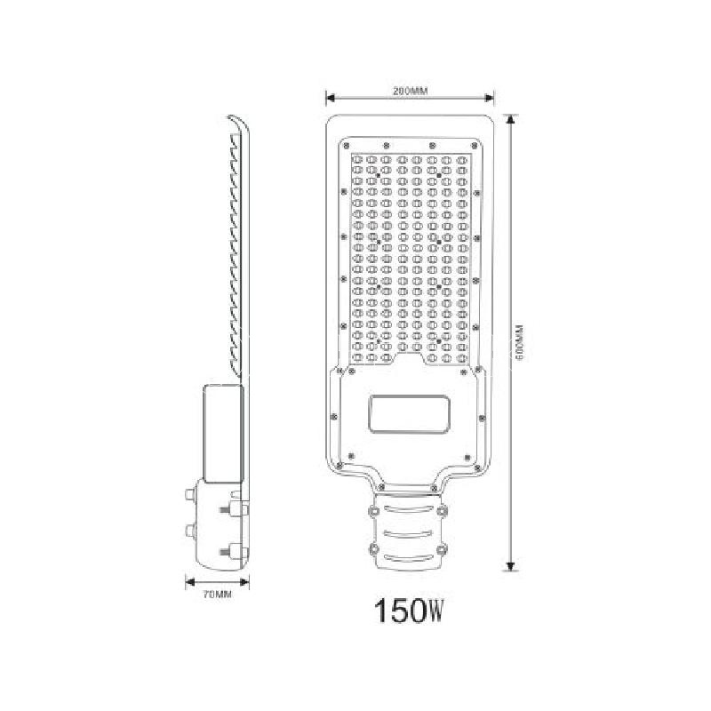 Светильник SPP-502-0-50K-200 200Вт 5000К IP65 20000лм КСС "Ш-с" IC-SMD 60/48мм ДКУ уличный консольный Эра Б0051835 изображение, фото