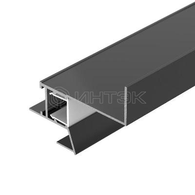 Профиль CEIL-S18-SHADOW-SIDE-3000 BLACK L3000 алюм. Arlight 047639 изображение, фото
