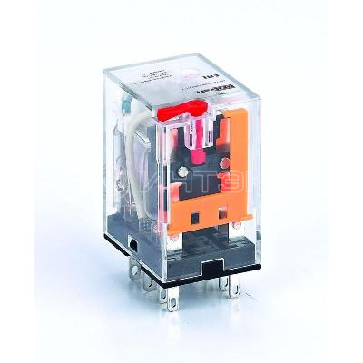Реле промежуточное ПР-102 5А 230В AC 2 конт. с LED-индикацией и TEST фукц. DEKraft 23865DEK изображение, фото