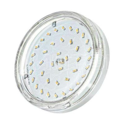 Лампа светодиодная PLED-ECO 6Вт таблетка прозрачная 5000К холод. бел. GX53 510лм 230В JazzWay 2852090 изображение, фото
