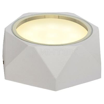Светильник 5304 GX53 IP65 уличный потолочный бел. IEK LT-UPU0-5304-GX53-1-K01 изображение, фото