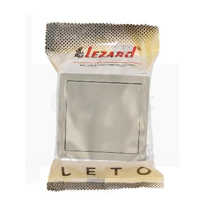 Выключатель 1-кл. ОП LETO крем LEZARD 752-0300-100 изображение, фото