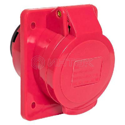 Розетка скрыт. уст. 16А 380В 3P+РЕ+N IP44 (415) EKF ps-415-16-380 изображение, фото