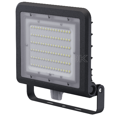 Прожектор светодиодный 80 681 NFL-03-100-4К-BL-LED 100Вт 4000К IP65 14200лм с датчиком черн. Navigator 80681 изображение, фото