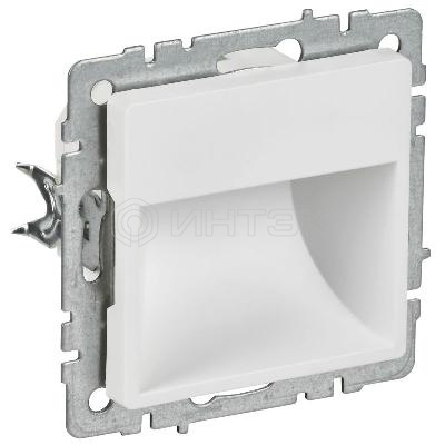 Подсветка светодиодная BRITE ПЛ20-БрАБ встраив. механизм арктич. бел. IEK BR-FL20-K91 изображение, фото