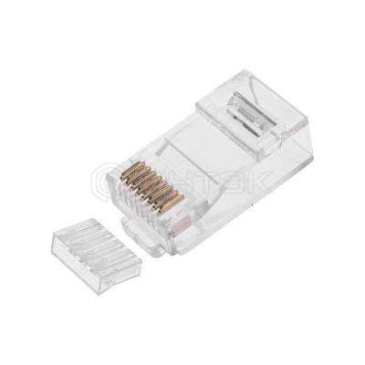 Джек компьютерный RJ45 (8P8C) кат.6 со вставкой Rexant 05-1031 изображение, фото