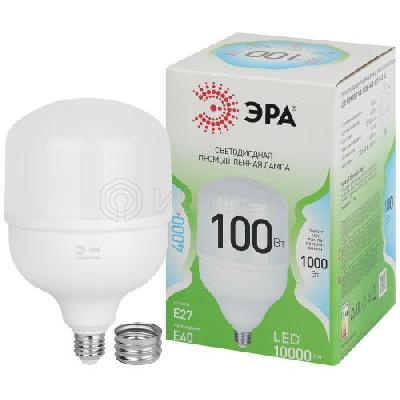 Лампа светодиодная GREEN LINE POWER T140-100W-840-E27/E40 GL 100Вт колокол 4000К яркий свет бел. E27/E40 Эра Б0067037 изображение, фото