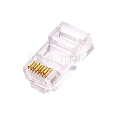 Коннектор RJ-45(8P8C) кат.6 неэкранир. универс. (уп.100шт) TOKOV ELECTRIC TKE-CNR-623-UTP изображение, фото