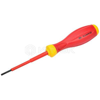 Отвертка диэлектрическая шлицевая SL2.5х75 K3 1000В ARMA2L 3 IEK A2L3-SC30-K3-SL-25-075 купить