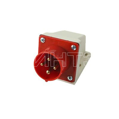 Вилка стационарная для наружной установки PPC 524 3Р+РЕ 32А 380В IP44 Pro JazzWay 5072893 изображение, фото