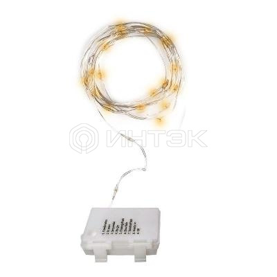 Гирлянда DC-G03-50Y 50microLED 5.1м 8реж. 3xAA (не в компл.) желт. ФАZА 5047853 изображение, фото