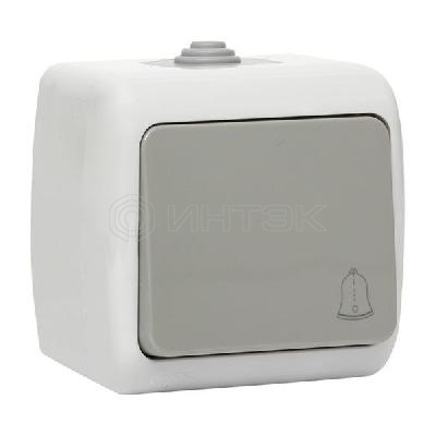 Кнопка звонка 1-кл. ОП Мурманск 10А IP54 сер. EKF EFZ10-026-30-54 изображение, фото