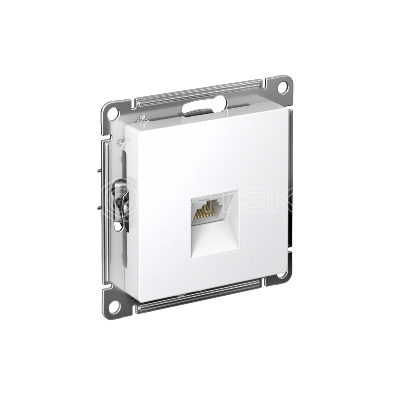 Розетка компьютерная AtlasDesign RJ45 кат.5E механизм лотос Systeme Electric ATN001383 изображение, фото
