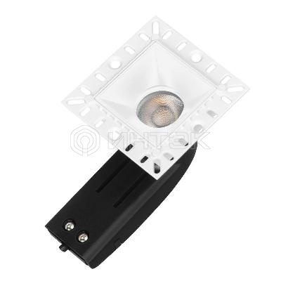Светильник светодиодный MS-RIALTO-TRIMLESS-S40x40-9W Warm3000 (WH 36 deg 230В) IP20 металл Arlight 048325 изображение, фото