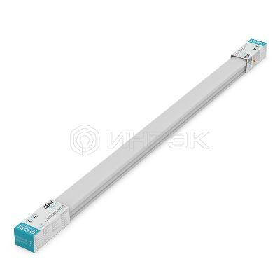 Светильник светодиодный Universal 36Вт 4000К IP65 3600лм 1205х60х56мм матов. с БАП 90мин GAUSS 843425236A изображение, фото