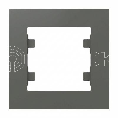 Рамка 1-м Karea RIZZ дым. Makel 88050701 изображение, фото