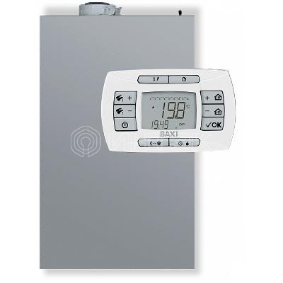 Котел газовый BAXI LUNA IN PLUS 1.24 конденсационный, настенный, 1 конт., закр. кам. сгор. A7810446 изображение, фото