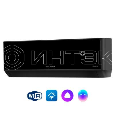 Сплит-система инверторного типа Royal Thermo Barocco DC RTBI-09HN8/black комплект изображение, фото
