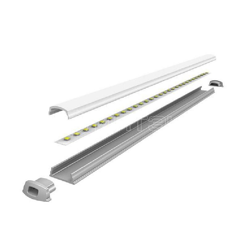 Профиль гибкий PAL 1105 L2000 без рассеив. анодир. JazzWay 5009523 изображение, фото
