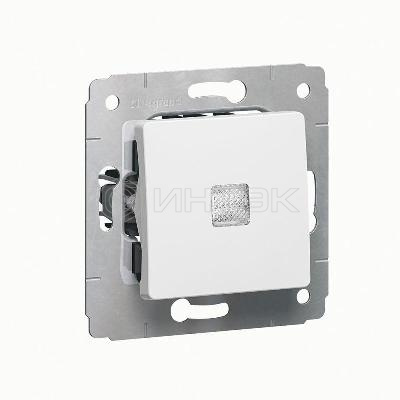 Механизм кнопки СП CARIVA с подсветкой бел. Legrand 773613 изображение, фото