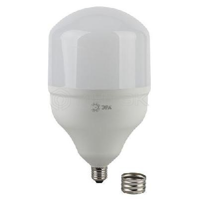 Лампа светодиодная высокомощная STD LED POWER T160-65W-4000-E27/E40 65Вт T160 колокол 4000К нейтр. бел. E27/E40 (переходник в компл.) 5200лм Эра Б0027923 изображение, фото