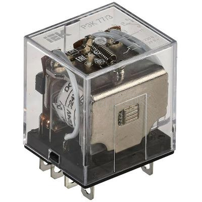 Реле РЭК 77-3 10А 24В DC IEK RRP10-3-10-024D изображение, фото