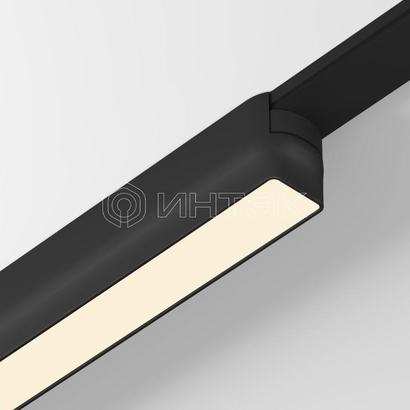 Светильник трековый Air Linear 3000 9Вт 3000К IP20 48В DC 230х26х36мм RA90 120град. со светодиодом алюм. черн. DENKIRS 723256 изображение, фото