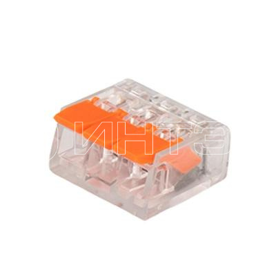 Клемма монтажная рычажного соединения PTC-3P 221-413 450В 32А 0.14-4.0кв.мм JazzWay 5050914 изображение, фото