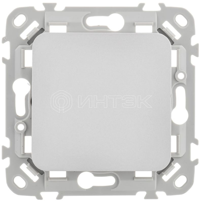 Выключатель 1-кл. СП FLITE ВС11-1-0-ФлА 10А механизм алюм. IEK FI-V10-0-10-1-K47 изображение, фото