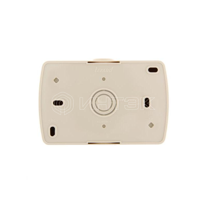 Розетка 2-м ОП Nata 16А IP20 без заземл. керамика крем. LEZARD 710-0300-128 изображение, фото