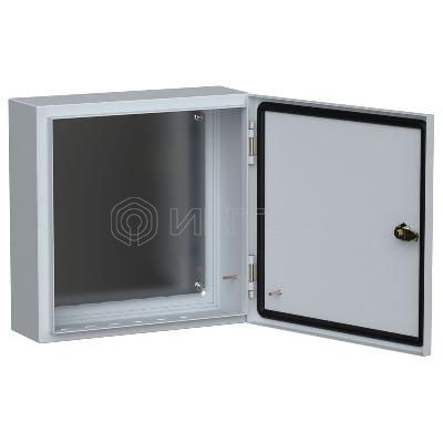 Корпус ЩМП-4.4.1-0 400х400х150 IP54 У2 метал. IEK YKM40-441-54 изображение, фото