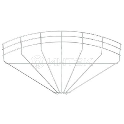 Секция угловая 90град. 105х400 GRB 90 140 G OBO 6002378 изображение, фото