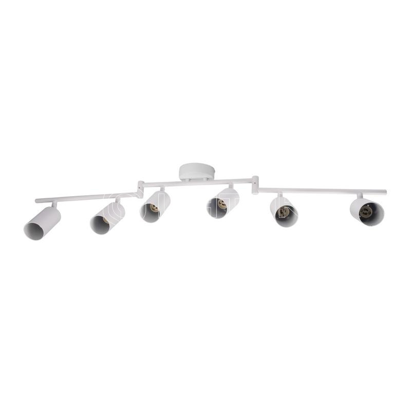 Светильник PCL-0606 6xGU10 IP20 230В WH настен./потолочн. декор. под лампу JazzWay 5066786 изображение, фото
