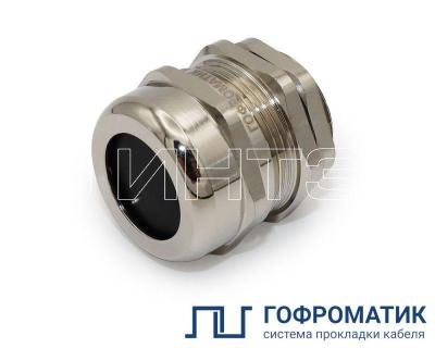 Ввод кабельный М20 IP68 d10-14мм латунь ГОФРОМАТИК zeta30122 изображение, фото