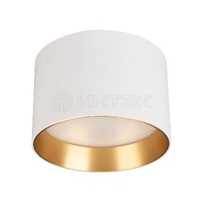Светильник светодиодный SP-BISCOTTO-R120-12W Warm3300-MIX WH-GD 80deg 230В IP54 12Вт 3300К метал. Arlight 054914 изображение, фото