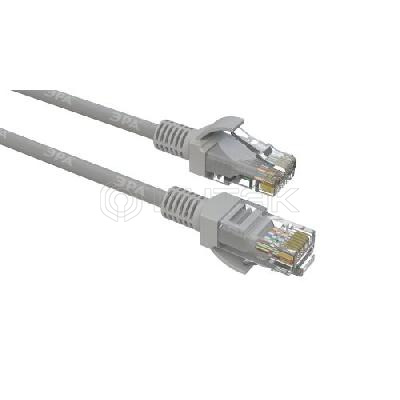 Патч-корд кат.5E U/UTP CU PC-0.5U 0.5м сер. Эра Б0051408 изображение, фото