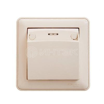 Выключатель карточный 1-кл. СП W59 16А IP20 в сборе сл. кость Systeme Electric VS616-051-28 изображение, фото