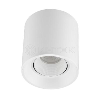 Светильник 10Вт GU5.3 IP20 LED накладной пластик бел./бел. DENKIRS 654425 изображение, фото