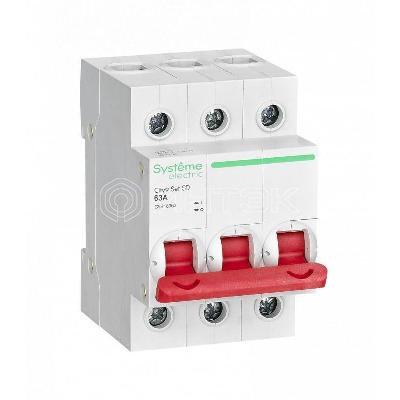 Выключатель нагрузки 3п 63А 400В City9 Set Systeme Electric C9S16363
