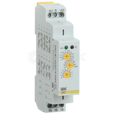 Реле времени ORT 12-240В AC/DC 1 контакт многофункц. IEK ORT-M1-ACDC12-240V изображение, фото