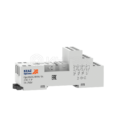 Розетка для реле OptiRel G RR94-54-230-7-P КЭАЗ 281169 изображение, фото