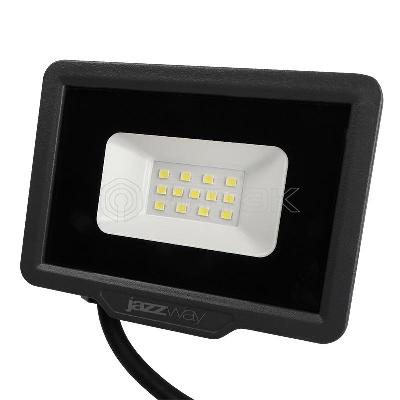 Прожектор светодиодный PFL-C3 10Вт 6500К IP65 ДО закален. прозр. стекло JazzWay 5023529A изображение, фото
