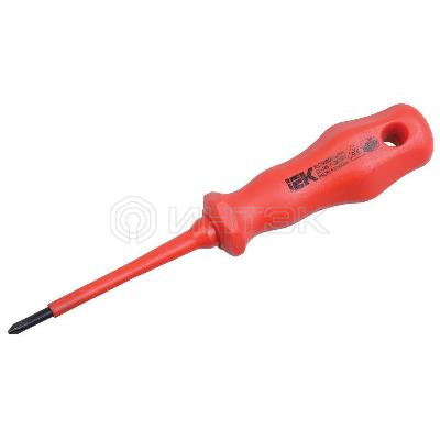 Отвертка крестовая Profi Ph2х100мм 1000В IEK TSC-3PH-2100 изображение, фото