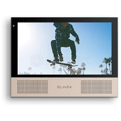 Видеодомофон Sonik 7 черн./роз. зол. Slinex 00089199 изображение, фото
