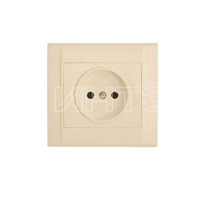 Розетка СП Defne 16А IP20 без заземл. крем. Makel 42010022 изображение, фото
