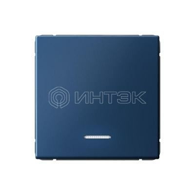 Выключатель 1-кл. ArtGallery (сх. 1а) 10AX с подсветкой механизм аквамарин  Systeme Electric GAL001113 изображение, фото