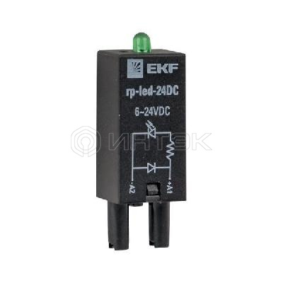 Модуль светодиодный 24 VDC для промежуточных реле RP AVERES EKF rp-led-24DC изображение, фото