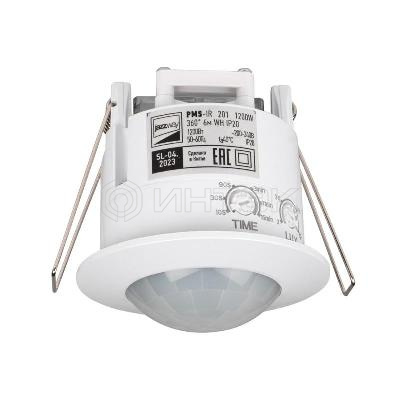 Датчик движения PMS-IR 201 1200Вт 360град. 6м IP20 WH JazzWay 5012950 изображение, фото