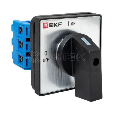 Переключатель кулачковый ПК-2-13 3П 16А "ВКЛ-ВЫКЛ" EKF pk-2-13-16 изображение, фото